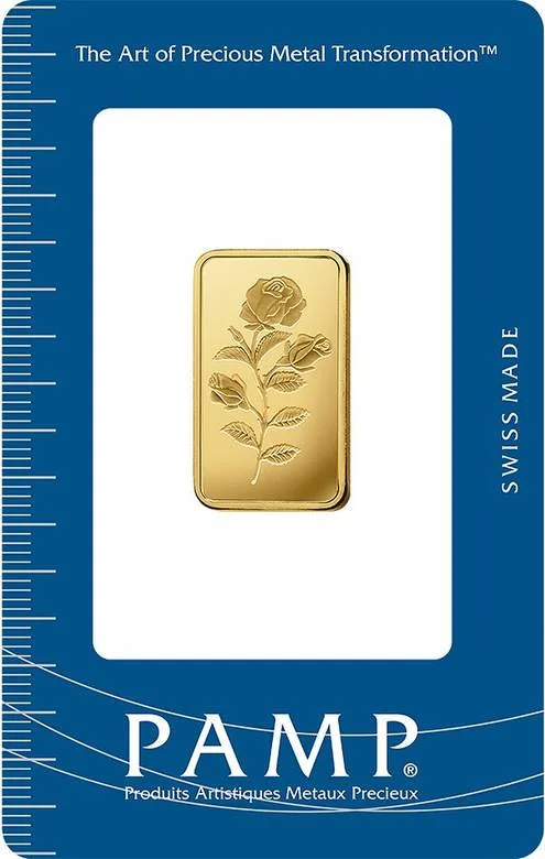 PAMP Rosa Gold 10 Gram Bar