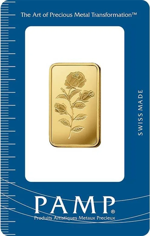 PAMP Rosa Gold 20 Gram Bar