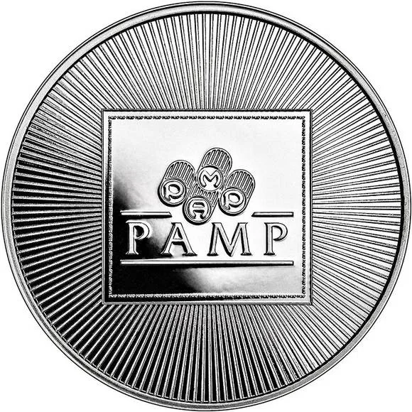 PAMP Silver Round 1 Ounce Coin
