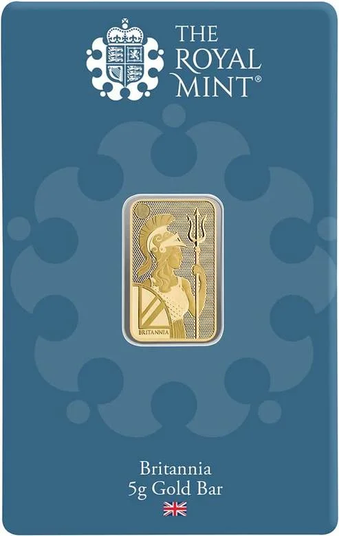 Royal Mint Britannia 5 Gram Gold Bar