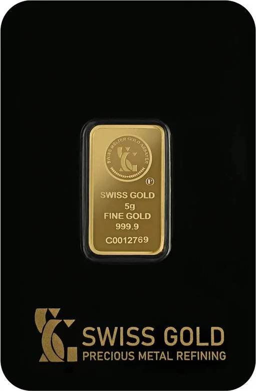 Swiss Gold 5 Gram Bar