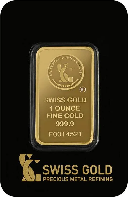 Swiss Gold 1 Ounce Bar