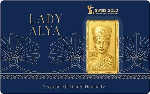 Lady Alya 20 Gram Gold Bar
