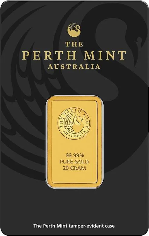 Perth Mint Kangaroo 20 Gram Bar