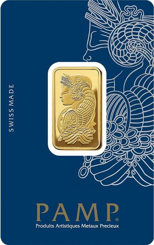 Lady Fortuna Half Ounce Gold Bar