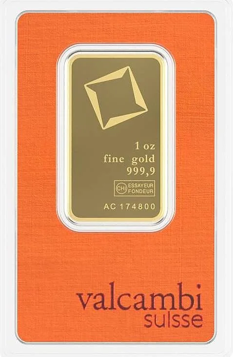 VALCAMBI gold bar